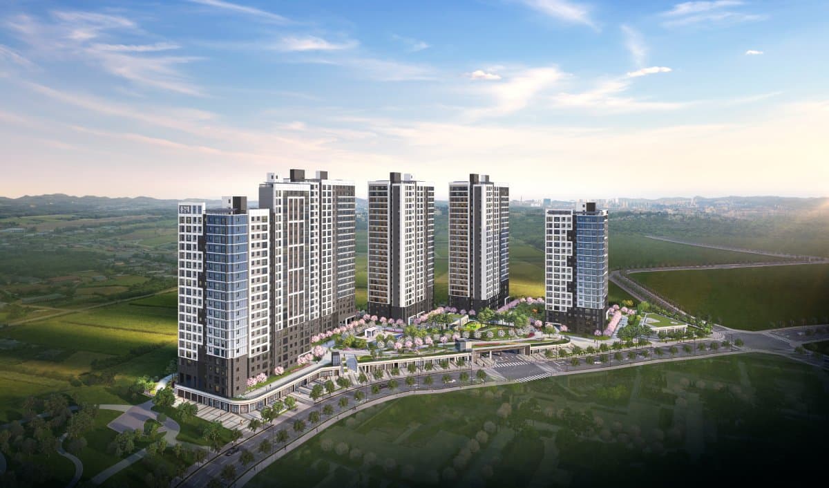 고덕국제신도시 제일풍경채 61블럭 단지 안내 3