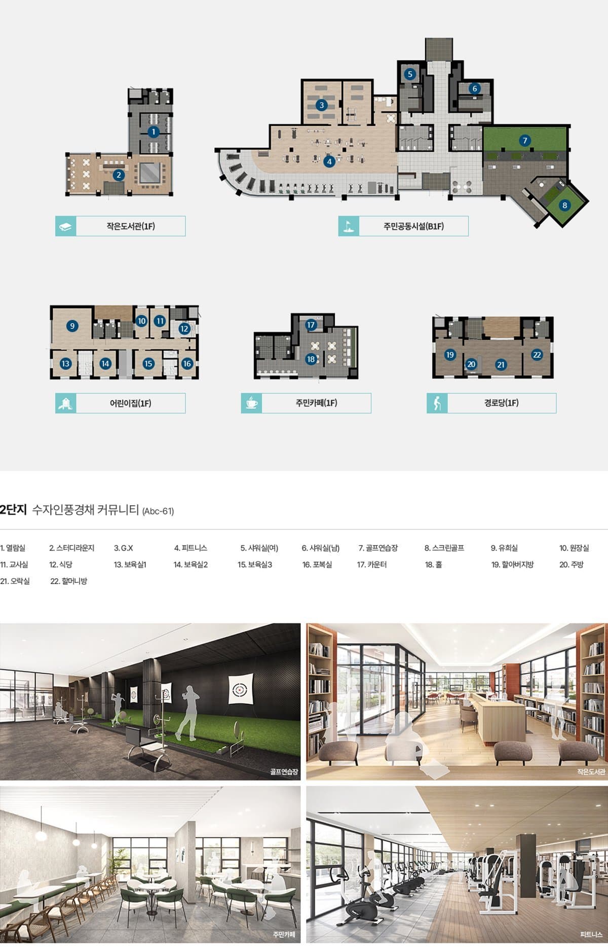 고덕국제신도시 제일풍경채 61블럭 단지 안내 14